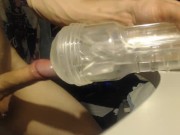 Quick Flelshlight Cumming in Fleshlight 11/16