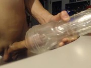 Quick Flelshlight Cumming in Fleshlight 3/16