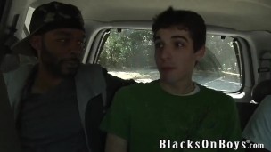 Chris Kingston Gets Fucked By Two Black Guys