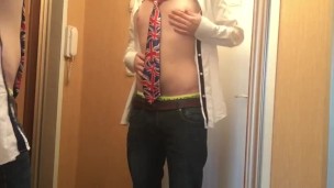 Mirror Cumshot