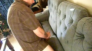 Riding big dildo !!!!!!