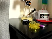 Slutty Maid gets the cock for stealing and smoking  1/16