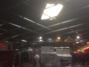 Public masturbation in store window wit s & cum 5/16