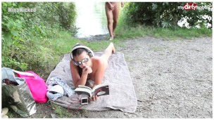 Deutsche bruenette Teens beim Outdoorsex