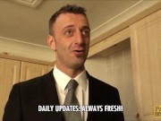 Honesty Calliaro landlord's daughter cums for the rent 4/16