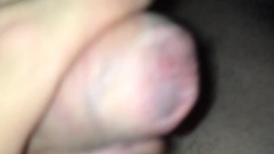Guy quick wank and cums