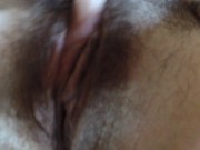 Tight jeans MILF caught playing hairy pussy naughty huge milk tits