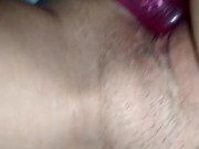 Fucking myself with dildo