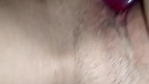 Fucking myself with dildo