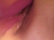 MILF masturbating and cums