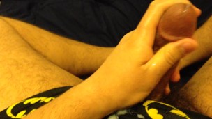 israeli cum in batman boxer