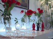 Anal Flower Shop Lesbian Exploration 1/16