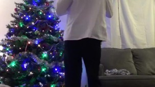 JohnnyIzFine Christmas Striptease