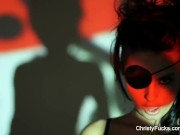 Captain Christy's sexy masturbation scene