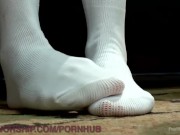 Lesbian Wish For Christmas Footsex 1/16