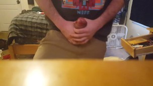 Straight Guy Fleshlight Jerk Cumshot