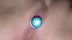 Horny housewife masturbating wet pussy before bed