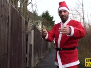 British plumper squirting for santa 5/16