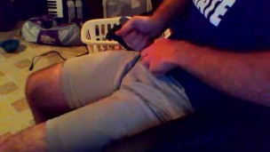 Tight Shorts Masturbating