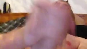 Eating my own cum 