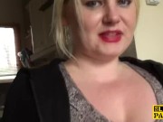 Throatfucked UK sub spanked until red raw 3/16