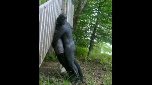 frogman outdoors verses dummy