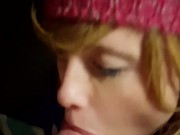 She loves trying to fit a big cock in her throat 8/16