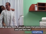 FakeHospital Dose of double cum cures sexy patients tummy ache