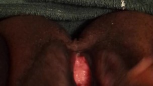 pussy play before shower
