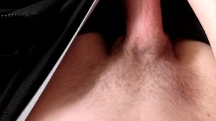 Young stud stroking cock 1