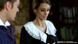 British babe Erica Fontes gets pounded - Brazzers