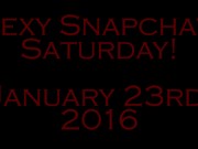 Titty Fucking! Sexy Snapchat Saturday - January 23rd 2016 1/16