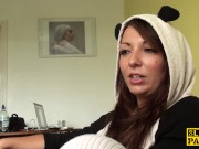 Real british sub smeared with food and fucked 1/16