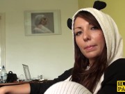 Real british sub smeared with food and fucked 2/16