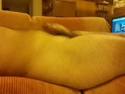 Myself, cumming watching on my laptop amateur women masturbating