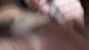 Stroking my big cock