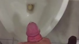 Toilet handjob