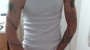 Daddy jerking off