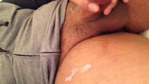Cumming in the bathroom