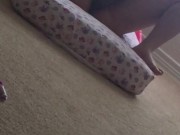 Alone with BBC dildo