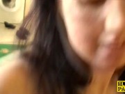 Spanked british sub riding maledoms cock 8/16