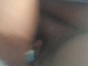 BBW Squirting and Electric Toothbrush Play