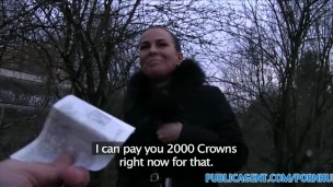 PublicAgent Perfect body double gets spunked on