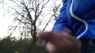 Shooting my load in public