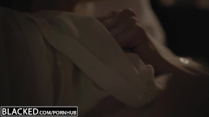 BLACKED First Interracial For Model Anya Olsen