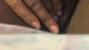 Black BBW sexy masturbating