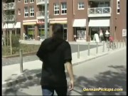german couple picked up for first sex tape