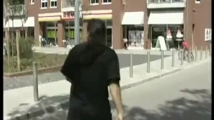 german couple picked up for first sex tape