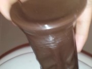 Masturbating in my girlfriend's mom's bathroom while she's home Part 2