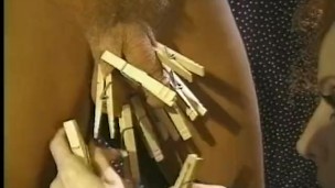 Drag queen spanked by his dominatrix in a hot femdom session